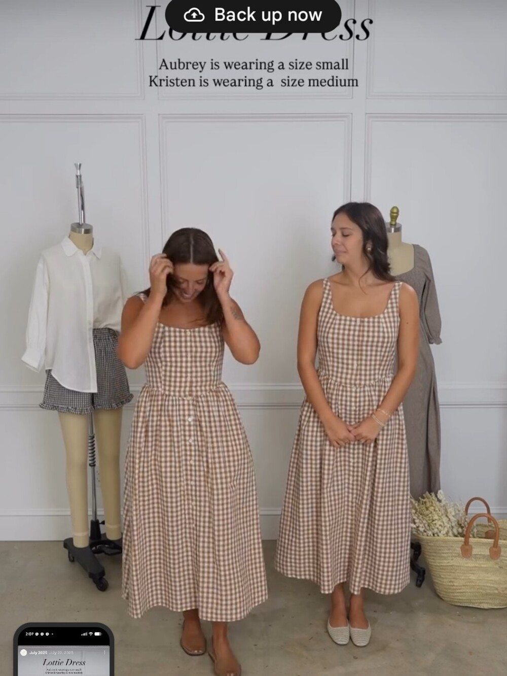 Neuflora Lottie gingham dress - Picture 7 of 13